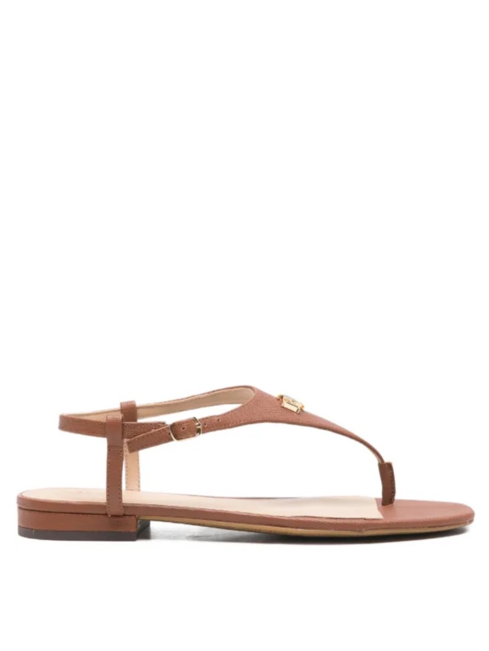 NWOT Ralph Lauren Women's Ellington Sandals Brown Size 6.5 - Picture 2 of 3